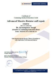 Сертификат Красноперов Сергей