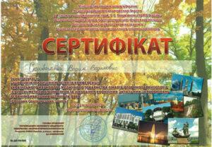 Сертификат Скоробогатый Вадим