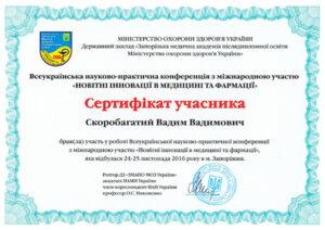 Сертификат Скоробогатый Вадим