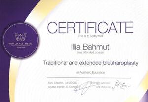 Сертификат Багмут Илья Вадимович