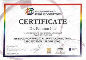 Сертификат Багмут Илья Вадимович